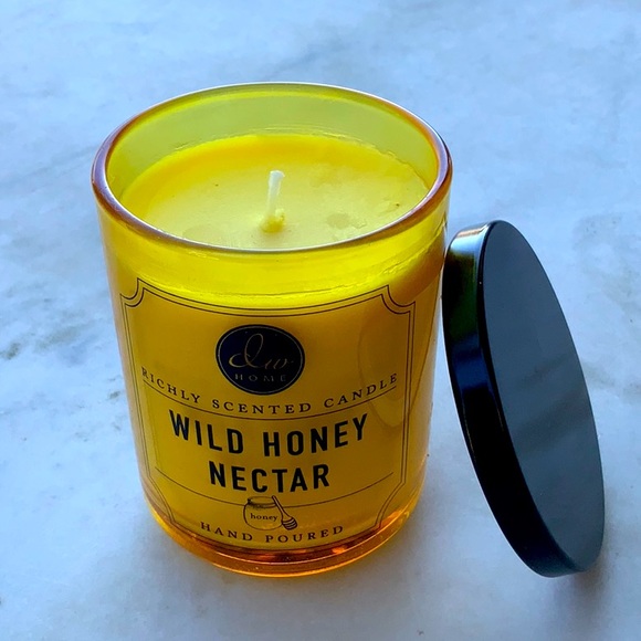DW HOME CANDLE WILD HONEY NECTAR RICHLY SCENTED 1 WICK MINI - Picture 2 of 3